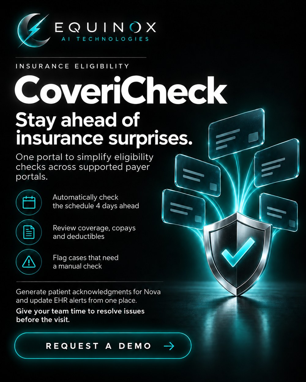 CoveriCheck — Insurance Eligibility overview